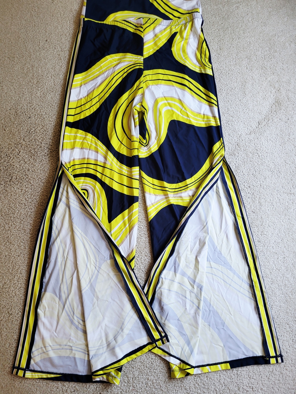 Trina Turk Women Serena Swim Pants Beach Cover Ups Wide Leg Size L Large - Picture 7 of 8